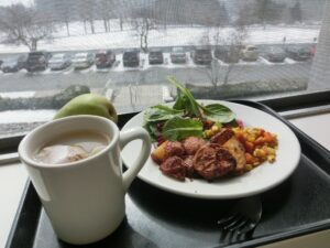 クリパルヨガセンターの食事の写真