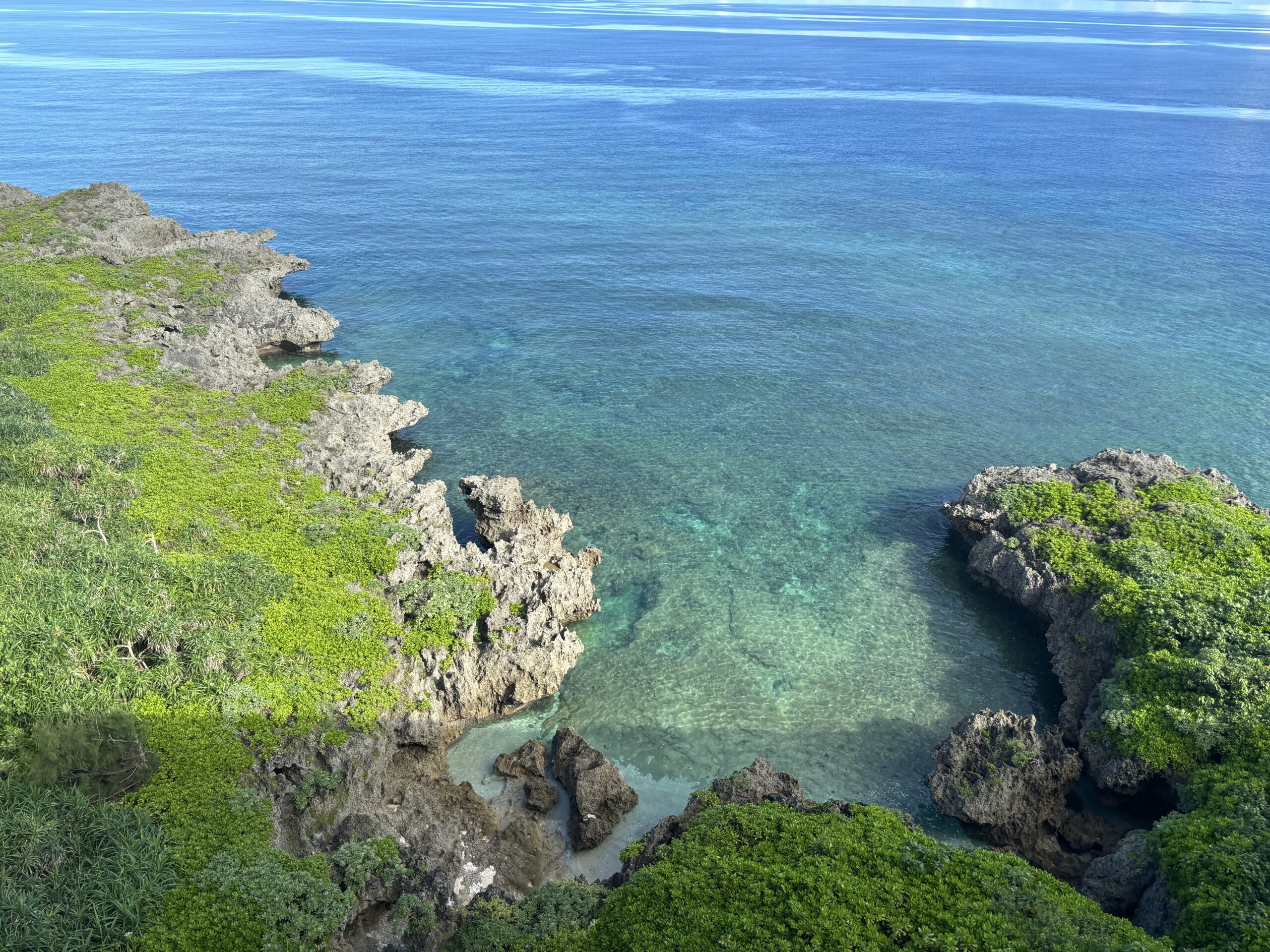 海と島の写真